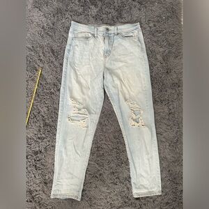 SO hi-rise mom jeans size 9